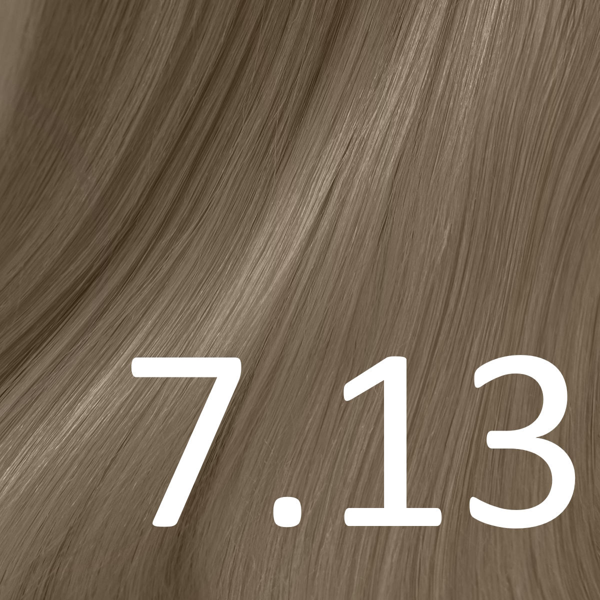 7.13 Mittelblond beige kühl 