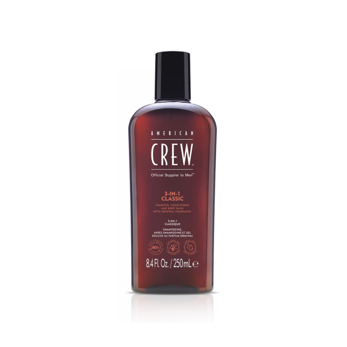 American Crew 3 in 1 Classic Shampoo 250ml