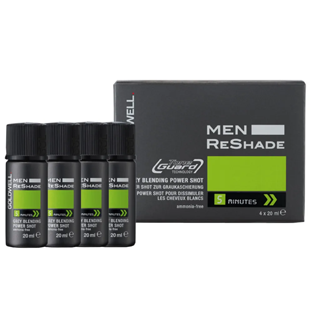 Goldwell Men Reshade Power Shots 4x20ml 