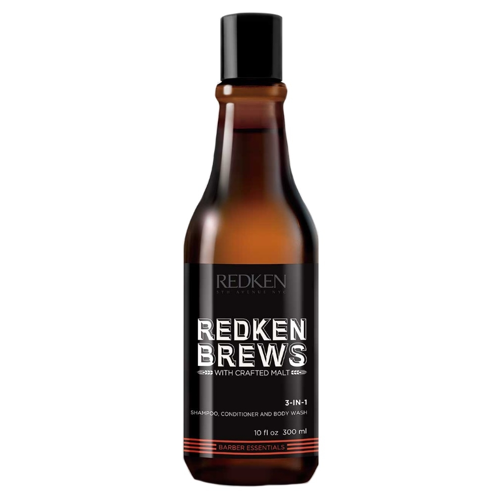 Redken Brews 3-in-1 Shampoo 300ml