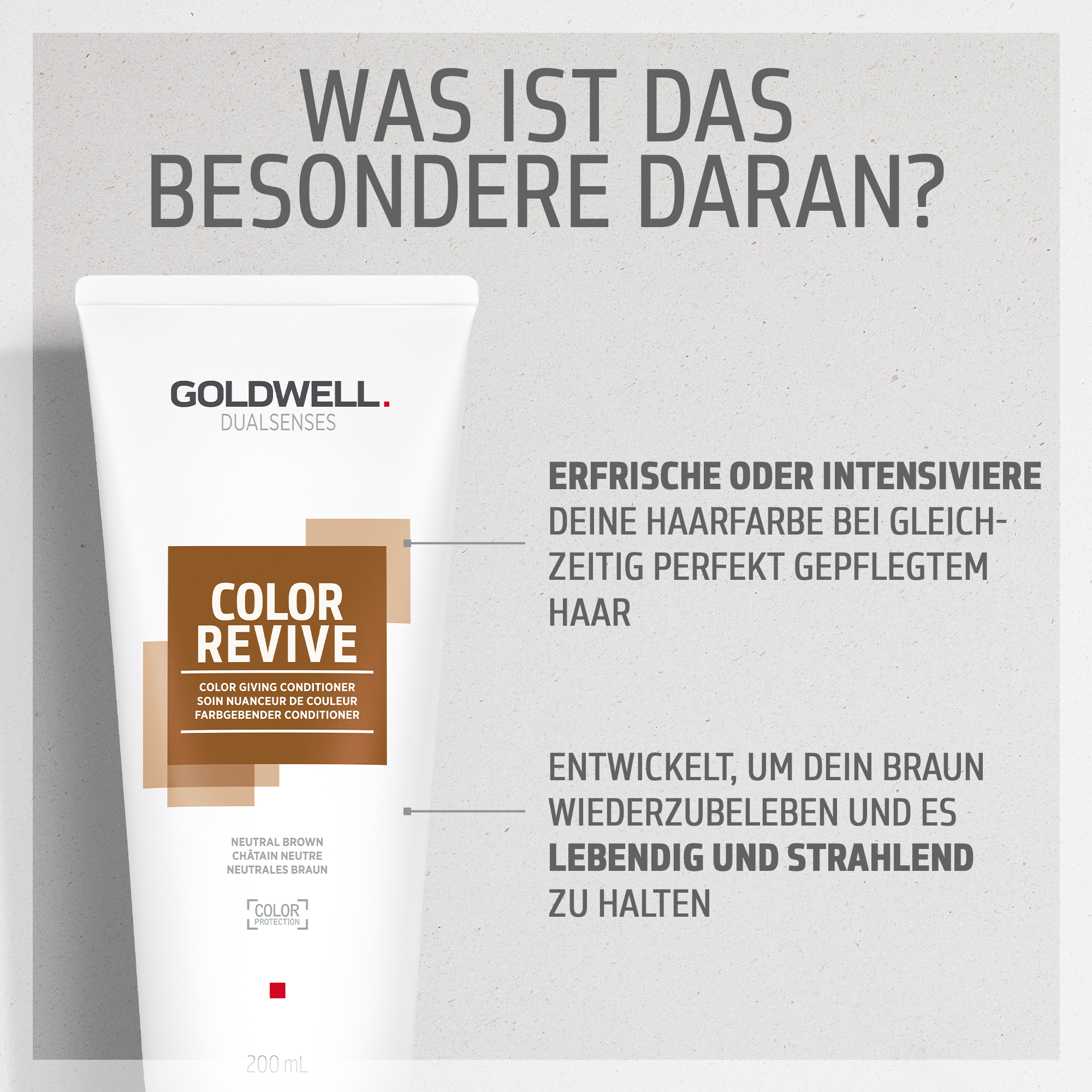 Goldwell Dualsenses Color Revive Conditioner Neutrales Braun 200ml