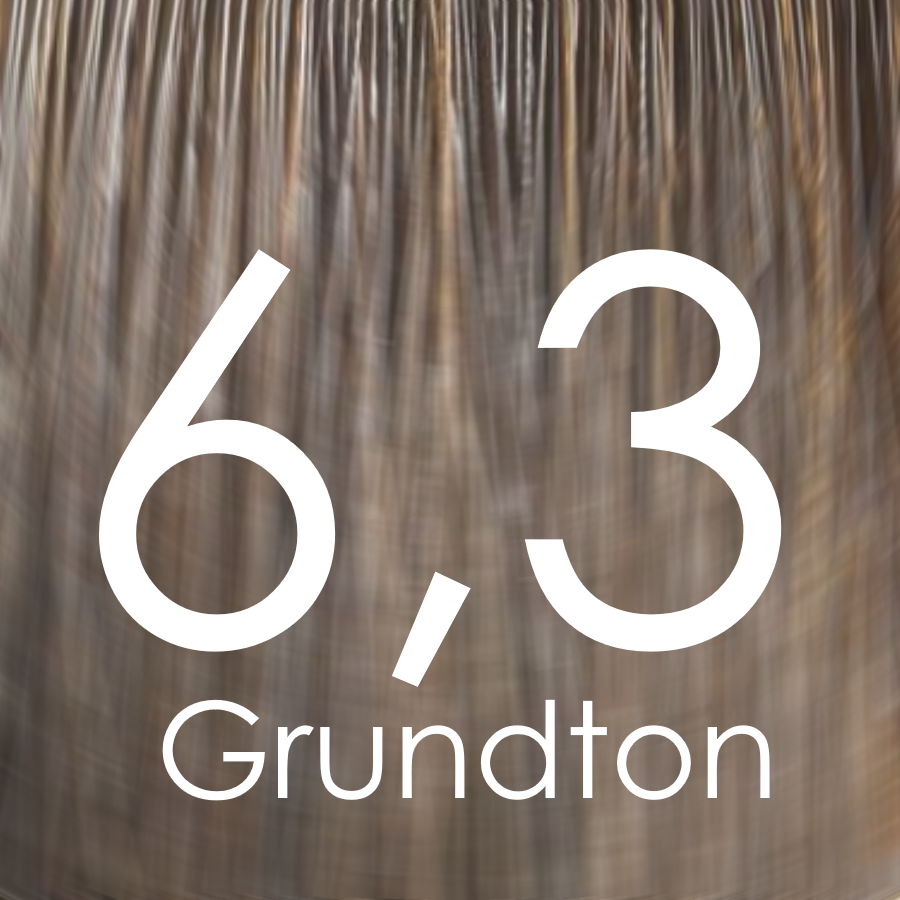 6,3 dunkelblond gold- GOLDGRUNDTON